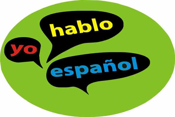 logo with spanish words