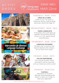 Settimana 12:16 – 22 marzo