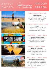 Settimana 17:20 – 26 aprile