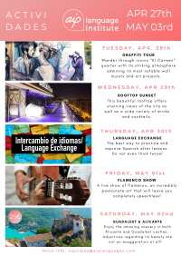 Settimana 18:27 aprile – 3 maggio