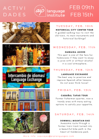 Settimana 7:9 – 15 febbraio